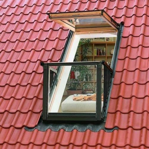 Окно в крышу. Мансардные окна.